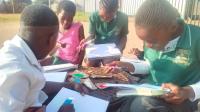 Skate and Create students in Tembisa. 